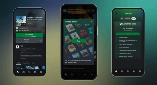 动APP可直接买游戏 还能串流到手机上玩!CQ9电子中国网站Xbox迎来4月更新：移(图2)